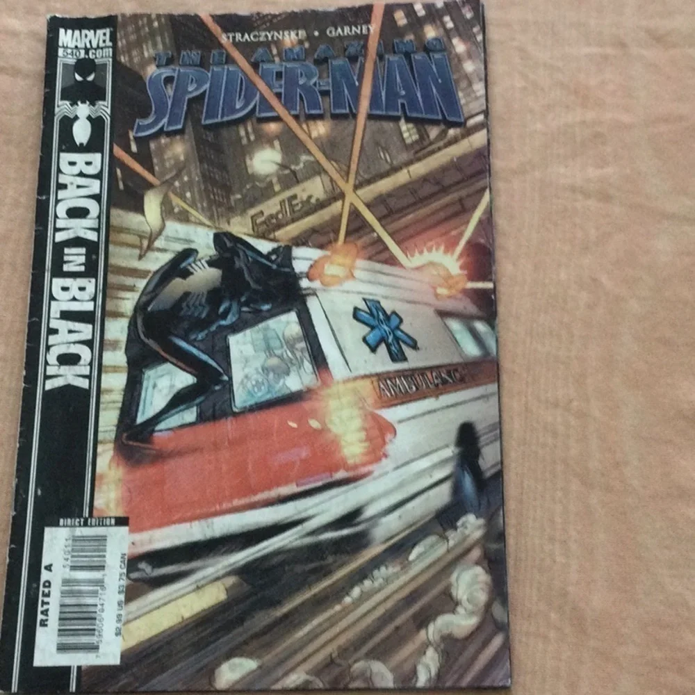 Amazing Spiderman #540 Marvel Comics Back In Black Straczynski Garney